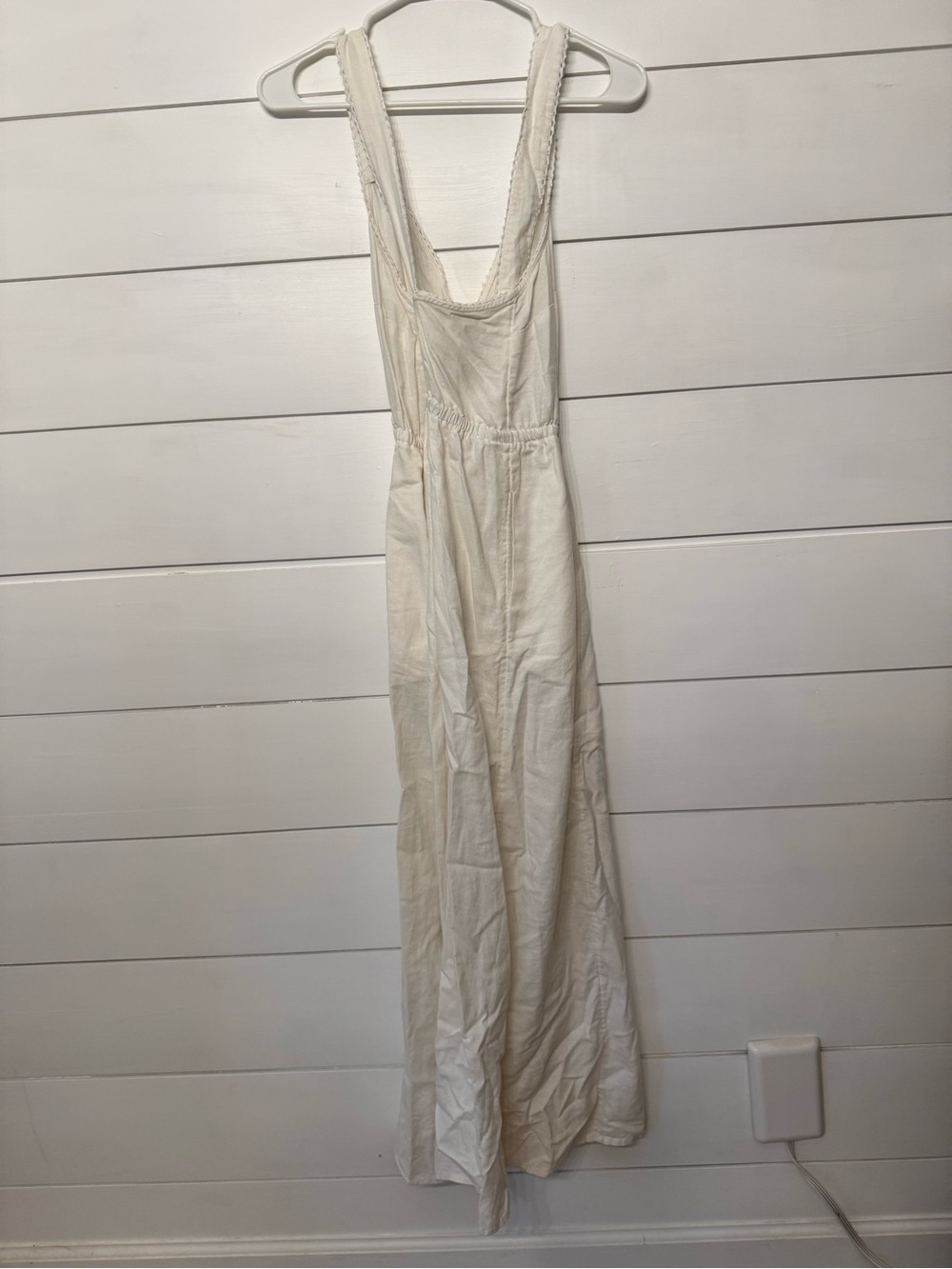 Target Cream Sleeveless Maxi Dress with Tag